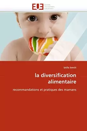 Couverture du produit · La diversification alimentaire