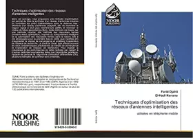 Couverture du produit · Techniques d'optimisation des réseaux d'antennes intelligentes