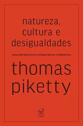 Couverture du produit · NATUREZA, CULTURA E DESIGUALDADES