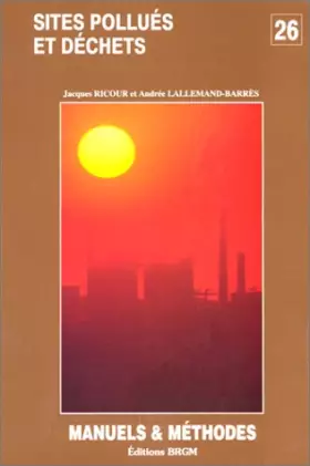 Couverture du produit · Sites pollués et déchets