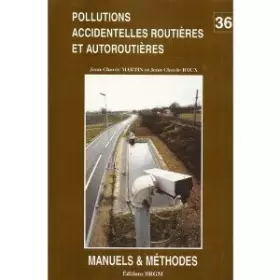 Couverture du produit · POLLUT. ACCIDENT. ROUTES/AUTO.