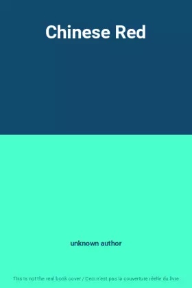 Couverture du produit · Chinese Red
