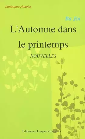 Couverture du produit · L'AUTOMNE DANS LE PRINTEM