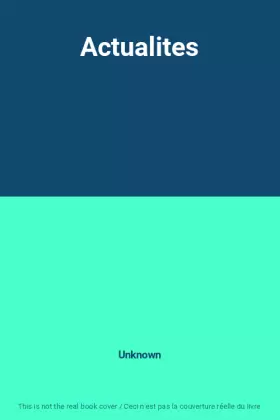 Couverture du produit · Actualites