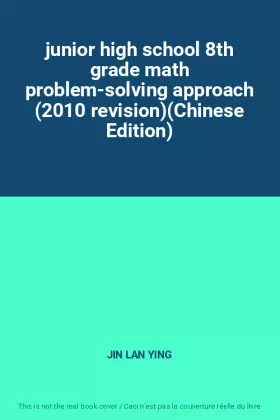 Couverture du produit · junior high school 8th grade math problem-solving approach (2010 revision)(Chinese Edition)
