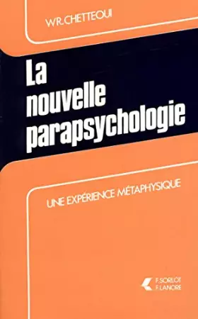 Couverture du produit · Nouvelle parapsychologie