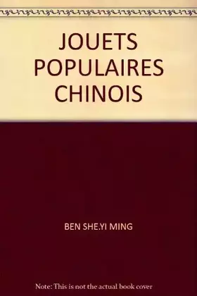 Couverture du produit · JOUETS POPULAIRES CHINOIS