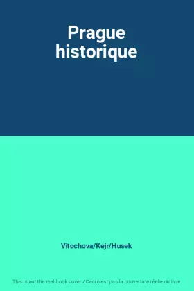 Couverture du produit · Prague historique