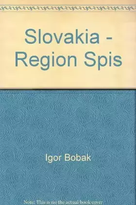 Couverture du produit · Slovakia - Region Spis