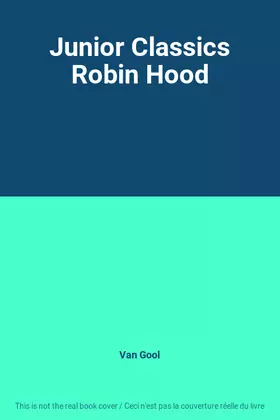 Couverture du produit · Junior Classics Robin Hood