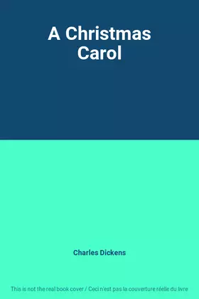 Couverture du produit · A Christmas Carol