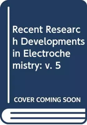 Couverture du produit · Recent Research Developments in Electrochemistry: v. 5