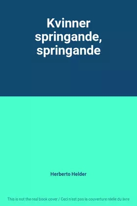 Couverture du produit · Kvinner springande, springande