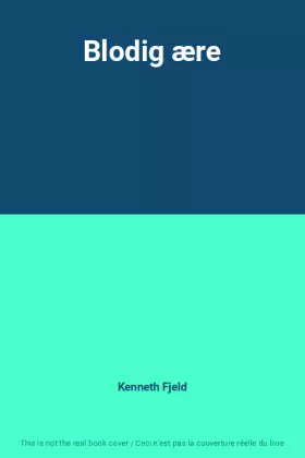Couverture du produit · Blodig ære