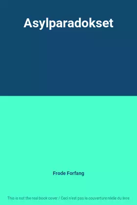 Couverture du produit · Asylparadokset