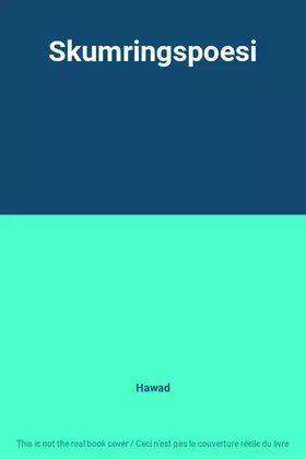 Couverture du produit · Skumringspoesi