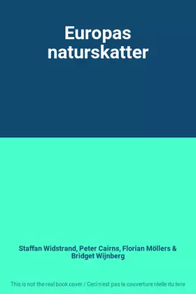 Couverture du produit · Europas naturskatter