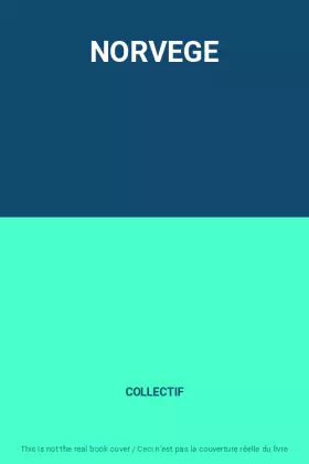 Couverture du produit · NORVEGE