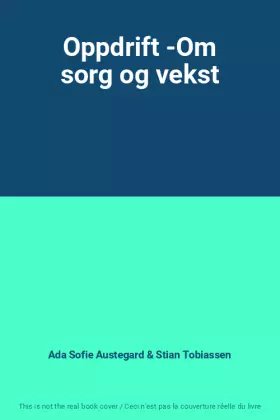 Couverture du produit · Oppdrift -Om sorg og vekst