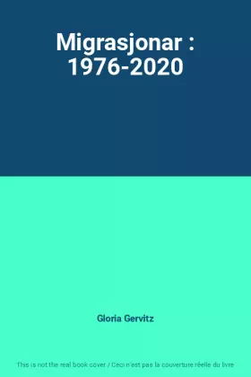 Couverture du produit · Migrasjonar : 1976-2020