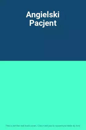 Couverture du produit · Angielski Pacjent