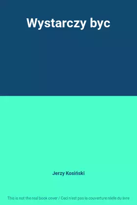 Couverture du produit · Wystarczy byc