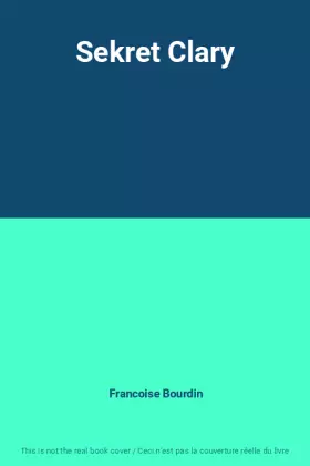 Couverture du produit · Sekret Clary