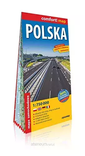 Couverture du produit · Pologne 1/750.000 (Pl) (Carte