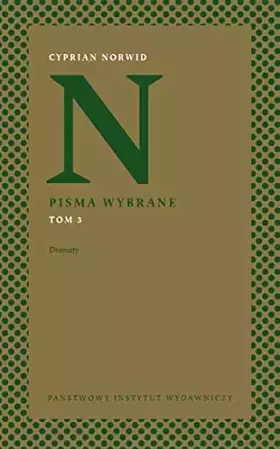 Couverture du produit · Dramaty. Pisma wybrane. Tom 3