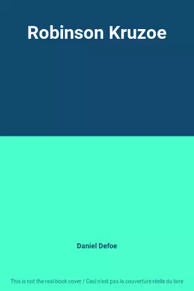 Couverture du produit · Robinson Kruzoe