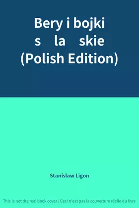 Couverture du produit · Bery i bojki śląskie (Polish Edition)