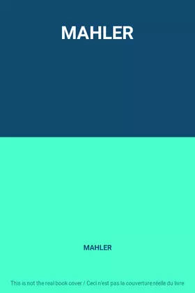 Couverture du produit · MAHLER