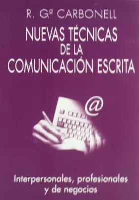 Couverture du produit · Nuevas técnicas de comunicación escrita