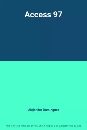 Couverture du produit · Access 97