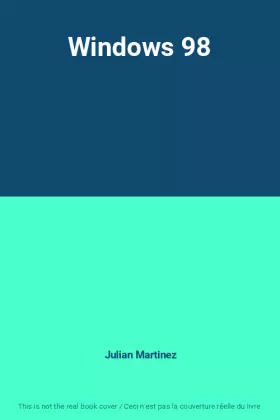 Couverture du produit · Windows 98