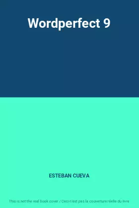 Couverture du produit · Wordperfect 9