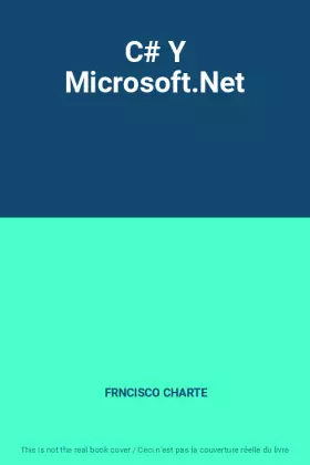 Couverture du produit · C Y Microsoft.Net