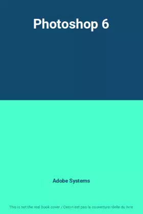 Couverture du produit · Photoshop 6