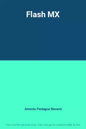 Couverture du produit · Flash MX
