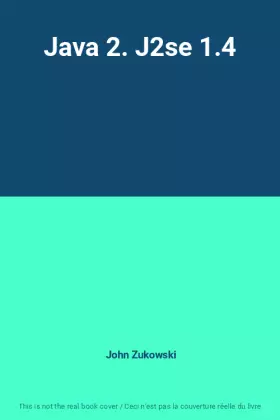 Couverture du produit · Java 2. J2se 1.4