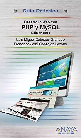 Couverture du produit · Desarrollo web con PHP y MySQL. Edición 2018 (GUÍAS PRÁCTICAS)