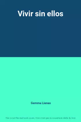Couverture du produit · Vivir sin ellos