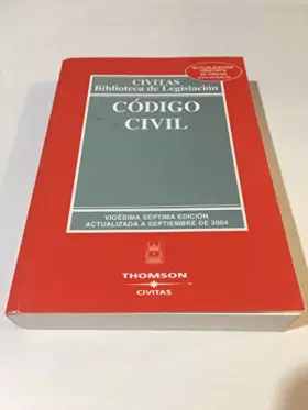 Couverture du produit · Codigo civil (ed.2004)