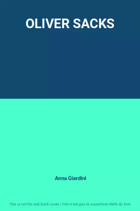 Couverture du produit · OLIVER SACKS