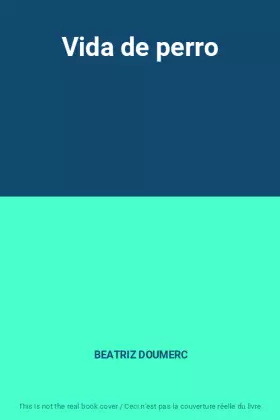 Couverture du produit · Vida de perro