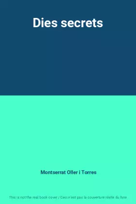 Couverture du produit · Dies secrets