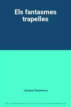 Couverture du produit · Els fantasmes trapelles