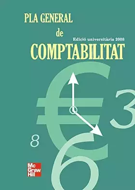 Couverture du produit · Pla General de Comptabilitat. Edicio universitaria - 9788448165482