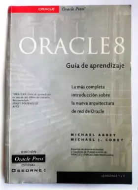 Couverture du produit · Oracle 8 : guia de aprendizaje