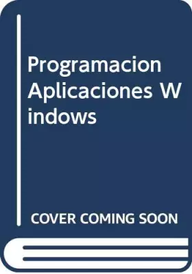 Couverture du produit · Programacion de aplicaciones windows con borland c++ y objectwindows